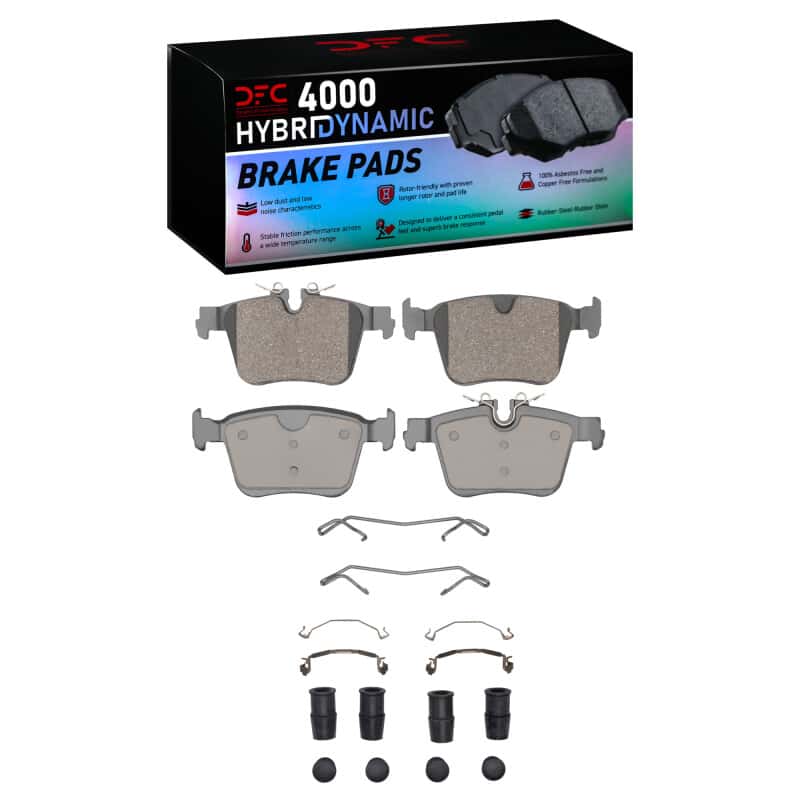 DFC — DFC 19-26 Polestar Polestar 2 Rear 4000 HybriDynamic Brake Pads and Hardware Kit
DFC Brake Pad Set - view 2