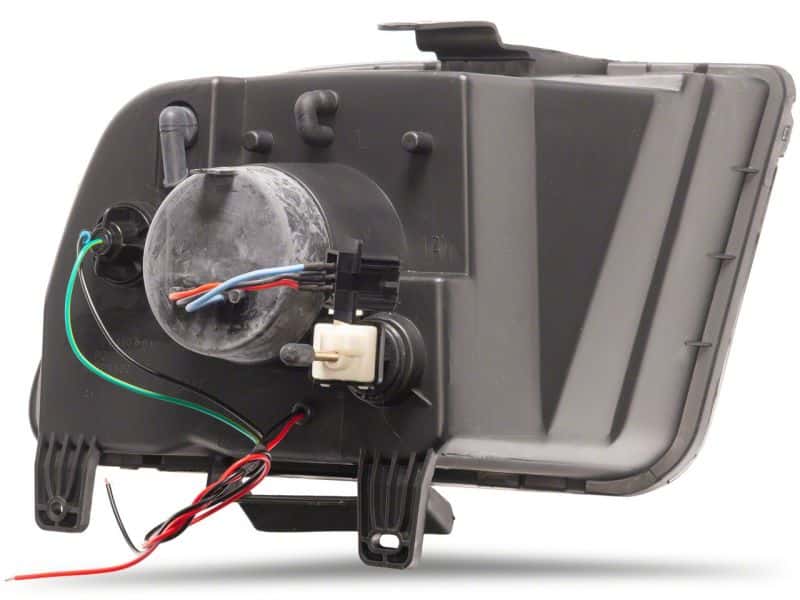 Raxiom — Raxiom 05-09 Ford Mustang w/ Factory Halogen LED Halo Headlights- Blk Housing (Smoked Lens)
Headlights - view 1