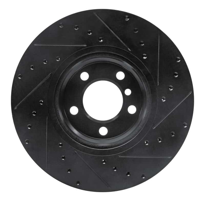 R1 Concepts — R1 12-18 BMW 428I Front Right Drilled & Slotted Black Brake Rotor
R1 Brake Rotor Drill - view 5
