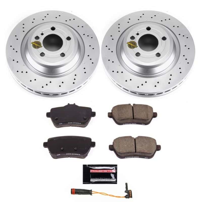 PowerStop — Power Stop 15-16 Mercedes-Benz SL400 Rear Z23 Evolution Sport Coated Brake Kit - view 1