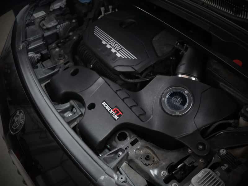aFe — aFe 15-19 MINI Cooper S (F55/F56) L4 2.0L(t) B46 Momentum GT Cold Air Intake System w/ Pro 5R Filter
Momentum GT Intake - view 8