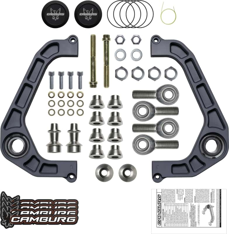 Camburg — Camburg Ford F-150 2WD/4WD 21-23 KINETIK V2 Performance Billet Uniball Upper Arms
Control Arm Kit - view 5
