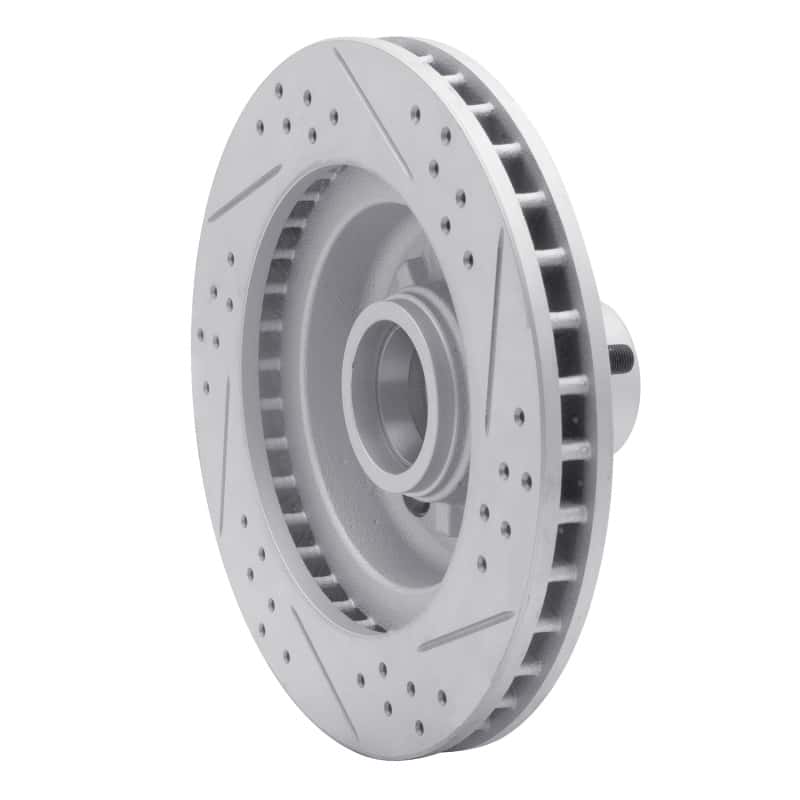 R1 Concepts — R1 69-96 Buick Estate Wagon Front Right Drilled & Slotted Geo-Carbon Rotor - view 4