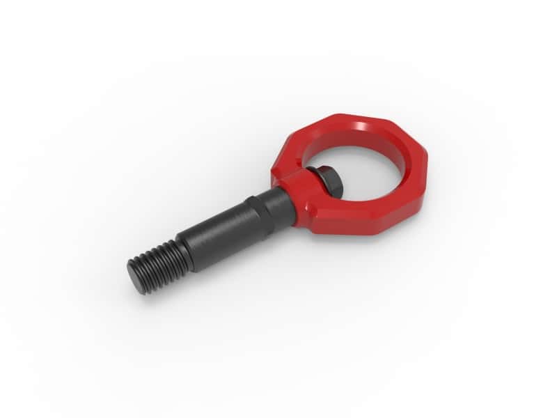 aFe — aFe Control Rear Tow Hook Red 20-21 Toyota GR Supra (A90)
Rear Tow Hook - view 3