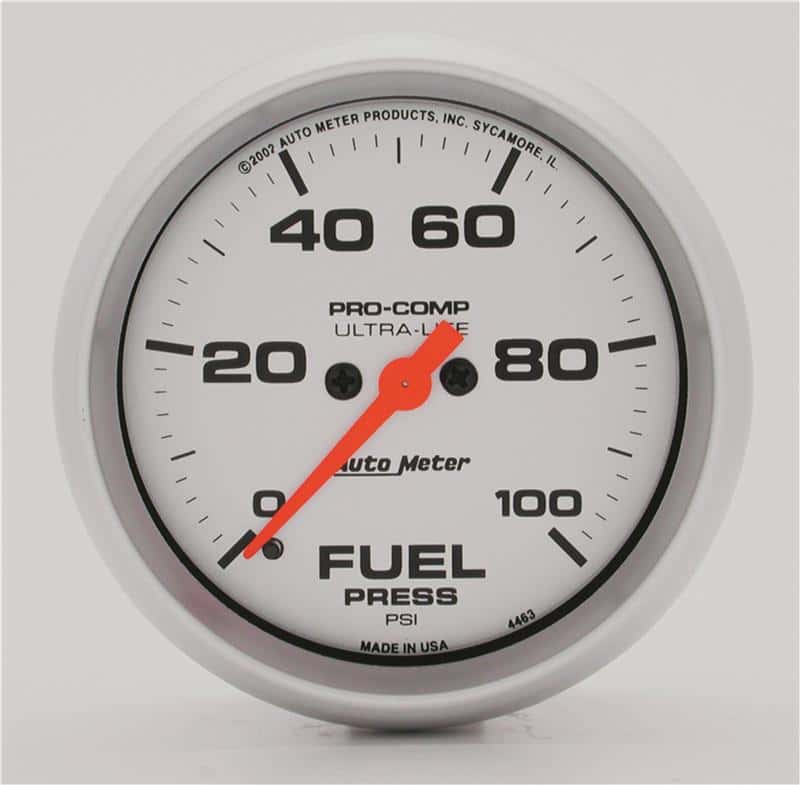 AutoMeter — Autometer Ultra-Lite 66.7mm Full Sweep Electronic 60-210 Degree F Water Temperature Gauge
2-5/8in FUEL PRESS - view 2