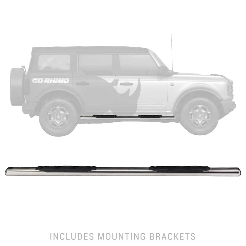 Go Rhino — Go Rhino 18-20 Jeep Wrangler JLU 1000 Series Side Steps - SS
5" 1000 Side Steps - view 1