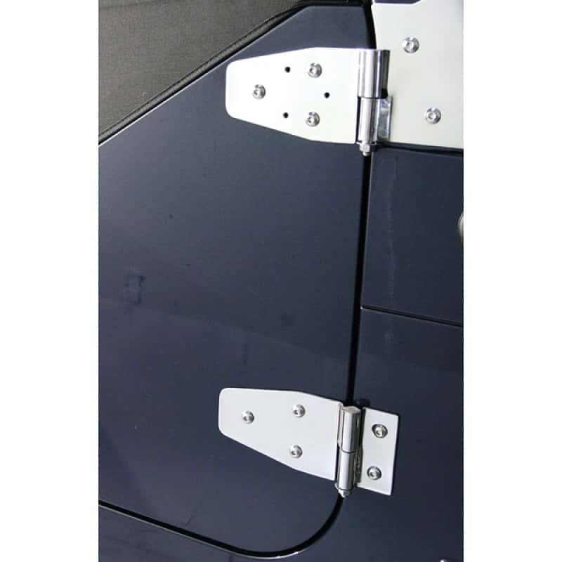 Rugged Ridge — Rugged Ridge 94-95 Jeep Wrangler YJ Stainless Steel Door Hinge Kit
OFFROAD_EXTERIOR
Door Hinge - view 1