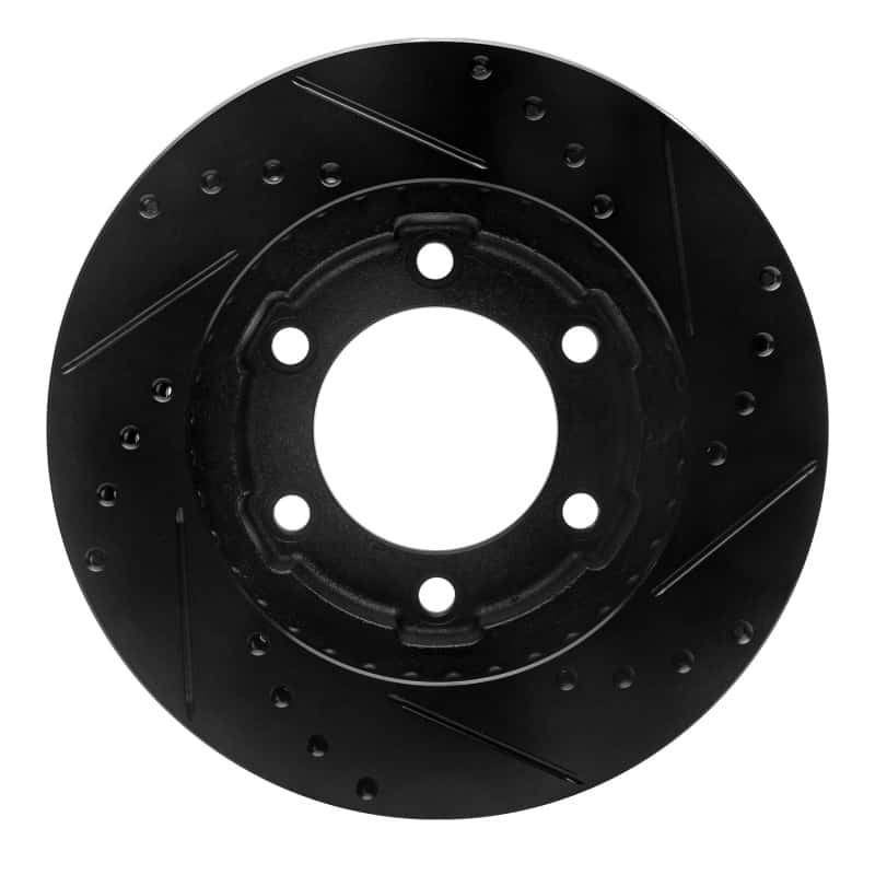 R1 Concepts — R1 71-91 Chevrolet K10 Front Left Drilled & Slotted Black Brake Rotor
R1 Brake Rotor Drill - view 5