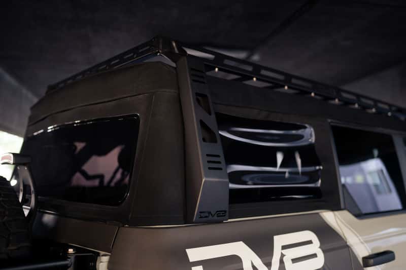 DV8 Offroad — DV8 Offroad 21-23 Ford Bronco Soft Top Roof Rack - view 6