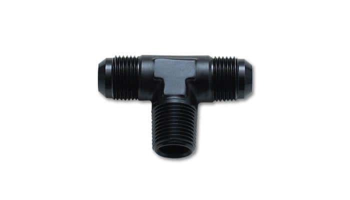 Vibrant — Vibrant -10AN x 1/2in NPT Flare to Pipe Tee Adapter Fitting - Aluminum
10AN-1/2"NPTAlTAdptr
-10AN-1/2"NPTPipeTee
AN Fitting - view 4