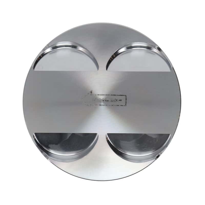 Manley Performance — Manley 16+ Nissan VR30DDTT 86mm Bore Grade 2 10:1 CR -3.5cc Dome Flat Top Piston w/ Rings (SINGLE)
Piston - view 10