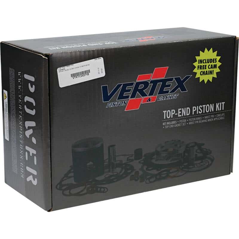 Vertex Pistons — Vertex Piston 20-23 Yamaha WR 250 F 250cc Top End Piston Kit - view 5