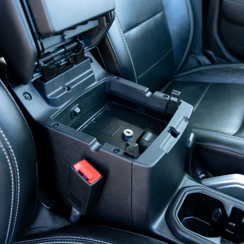 Tuffy Products — Tuffy Console Safe W/ Keyed Lock For Jeep Wrangler & Gladiator
Console Safe - view 6