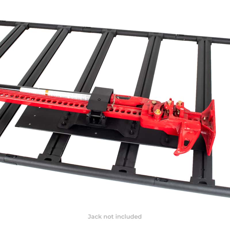 Go Rhino — Go Rhino XRS/SRM 4-CORE Clamp Mount Kit for Hi-Lift Jack - Tex. Blk (No Drill)
Mount Kit for Jack - view 5