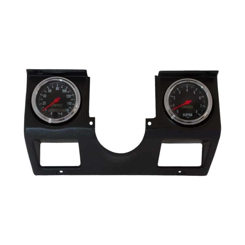 AutoMeter — Autometer 87-96 Jeep Wrangler YJ 7pc Direct-Fit Dash Gauge Kit
JEEP YJ DUAL DASH AN - view 5