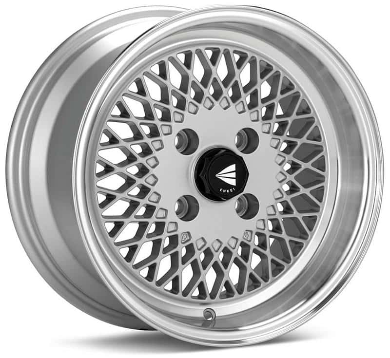 Enkei — Enkei92 Classic Line 15x8 25mm Offset 4x100 Bolt Pattern Silver Wheel - view 2