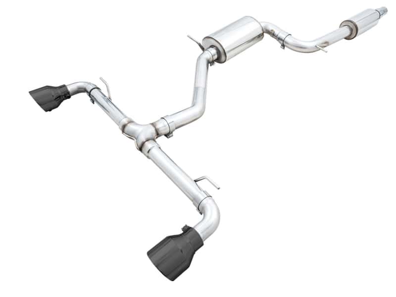 AWE Tuning — AWE 2022 VW GTI MK8 Touring Edition Exhaust - Diamond Black Tips
Touring Exhaust - view 1