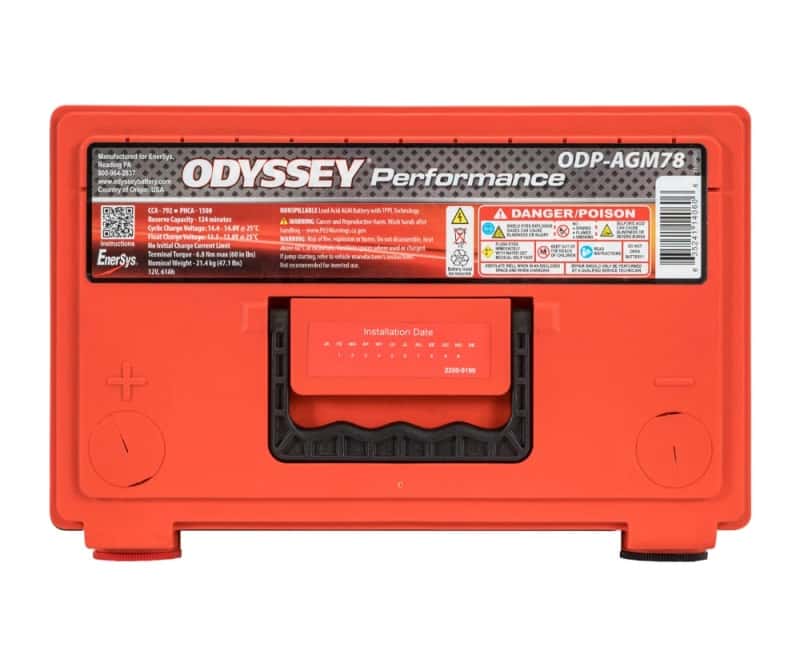 Odyssey Battery — Odyssey Battery Auto/Truck Performance AGM Battery (78-790)
Odyssey ODP-AGM78 - view 3