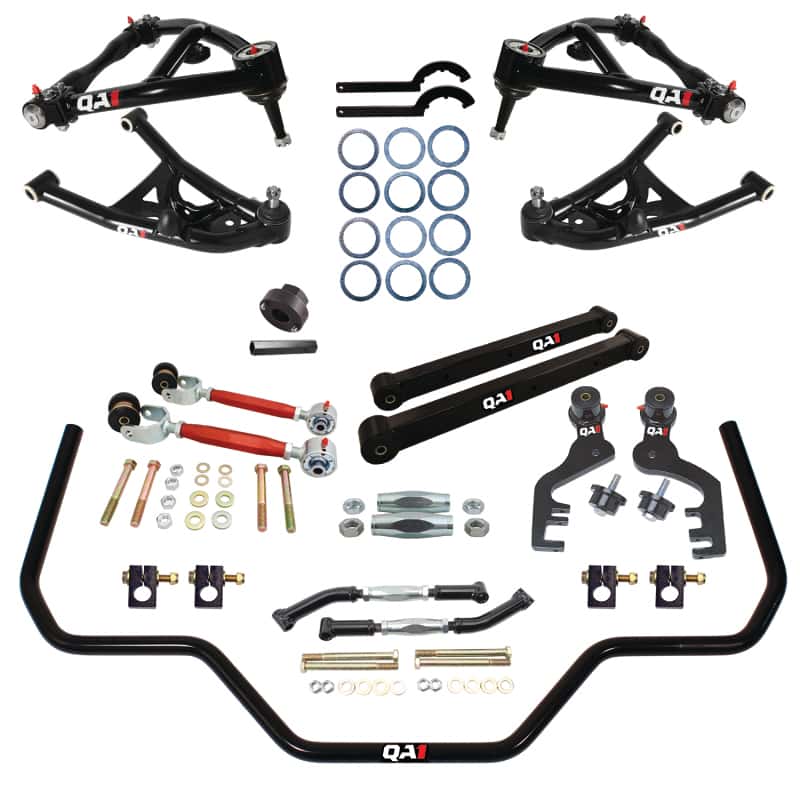 QA1 — QA1 64-67 GM A-Body Level 2 Drag Kit 2.0 w/o Shocks
Drag Suspension Kit - view 1