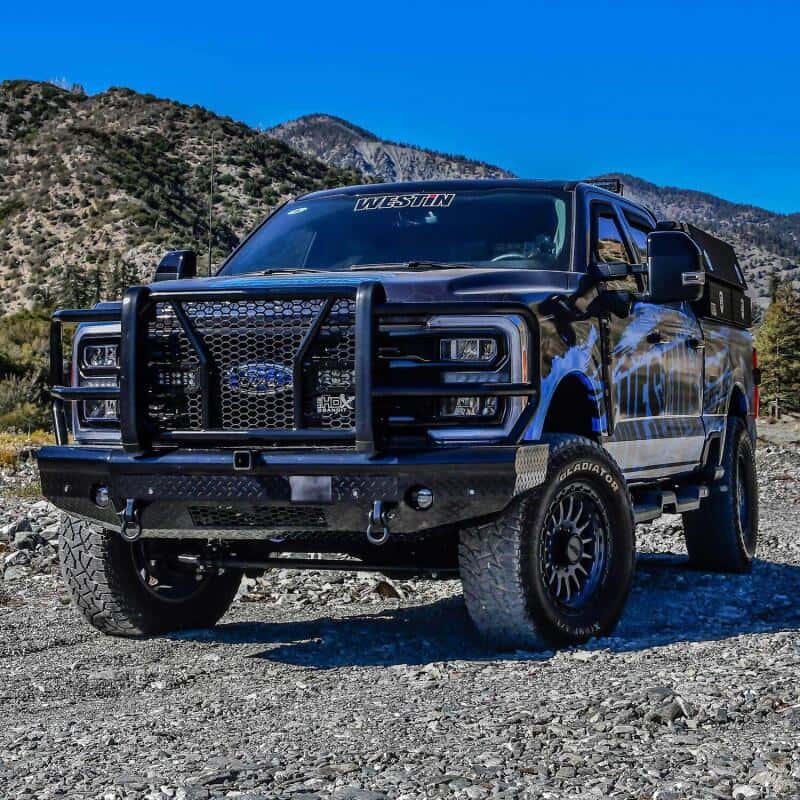 Westin — Westin 2023+ Ford F250/F350 HDX Bandit Front Bumper - Textured Black
Front Bumper - view 5