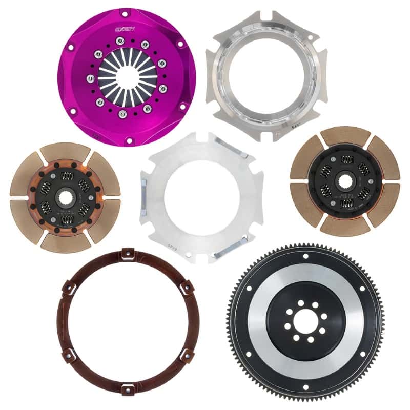 Exedy — Exedy 1989-1994 Nissan 240SX Hyper Twin Cerametallic Clutch Sprung Center Disc Push Type Cover
Hyper Multi Series
Clutch Kit - view 10