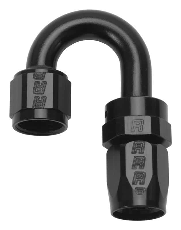 Russell — Russell Performance -12 AN Black 180 Degree Full Flow Swivel Hose End
Hose Fitting - view 3
