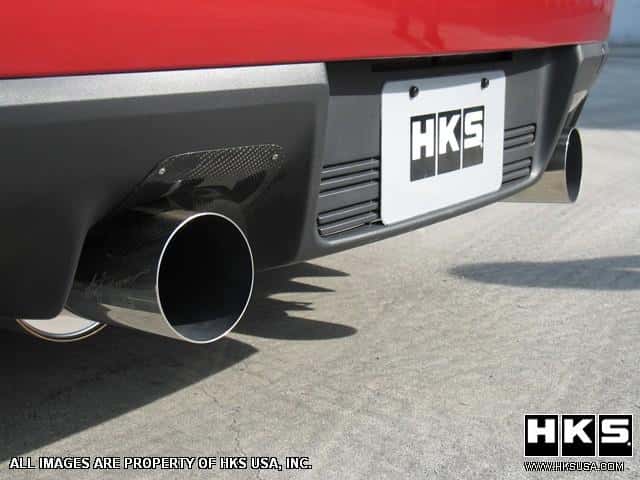 HKS — HKS 08-09 Evo 10 Hi-Power Dual Tip Catback Exhaust - view 3