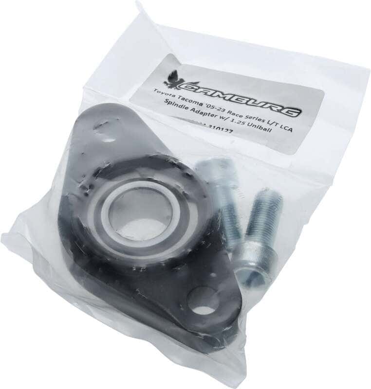 Camburg — Camburg 05-23 Toyota Tacoma L/T LCA Spindle Adapter w/ 1.25 Uniball
Spindle Adapter - view 2