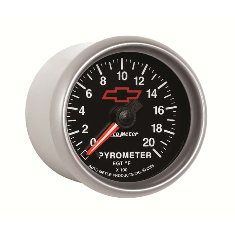 AutoMeter — AutoMeter Gauge Pyrometer (Egt) 2-1/16in. 2000 Deg. F Stepper Motor Chevy Red Bowtie Black
2-1/16" PYROMETER KI - view 10