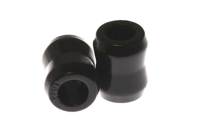 Energy Suspension — Energy Suspension Black Hour Glass Shock Bushings 5/8 inch I.D./ 1 min - 1 1/8 max inch / O.D.1 7/16
ShkAbsrbrBsh - view 1