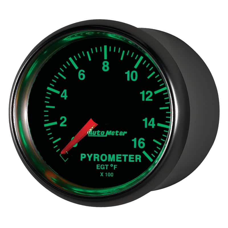 AutoMeter — Autometer GS 0-1600 degree F Full Sweep Electronic Pyrometer Gauge
2-1/16" PYROMETER KI - view 9