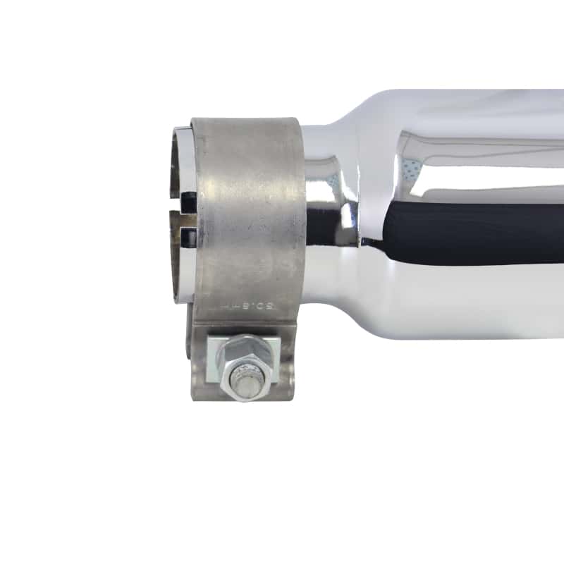 Go Rhino — Go Rhino Exhaust Tip - Chrome - ID 2in x L 6in x OD 3in
Exhaust Tip - view 6