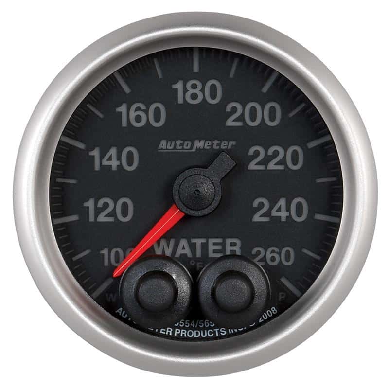 AutoMeter — Autometer Elite 52mm 100-260 Degrees F Water Temperature Peak and Warn Gauge w/ Electronic Control
GA 2" WTEMP 260F ELI - view 6
