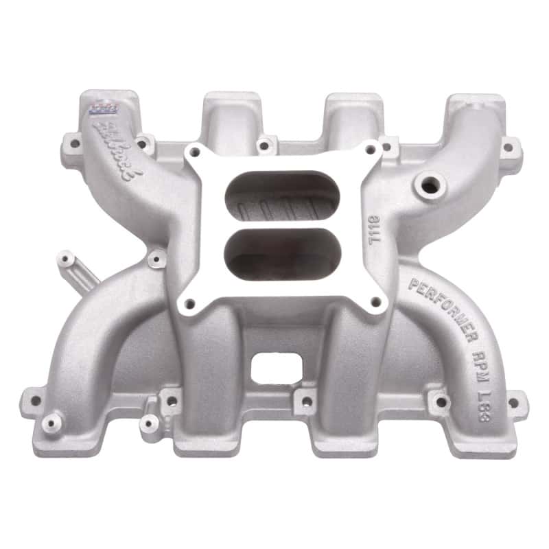 Edelbrock — Edelbrock Manifold Performer RPM GM LS3 Carbureted 4150 Series Flange
MANIFOLD - view 1