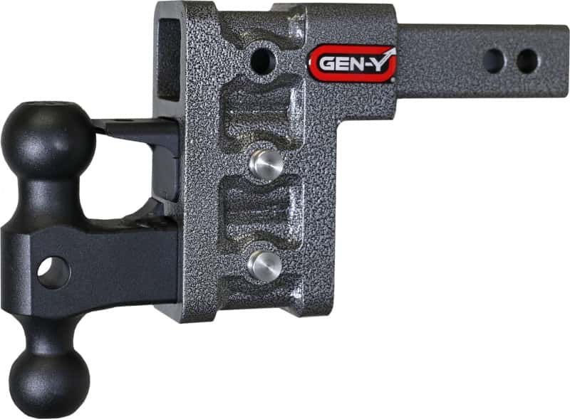 GEN-Y Hitch — Gen-Y Mega Duty 2in Shank 5in Drop 2K TW 16K Hitch w/GH-051 Dual-Ball/GH-032 Pintle Lock
Drop Hitch - view 2