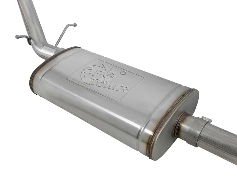 aFe — aFe Vulcan Series 3in 304SS Exhaust Cat-Back w/Blk Tip 2019 GM Silverado/Sierra 1500 V6-4.3L/V8-5.3L
Cat-Back Exhaust - view 7