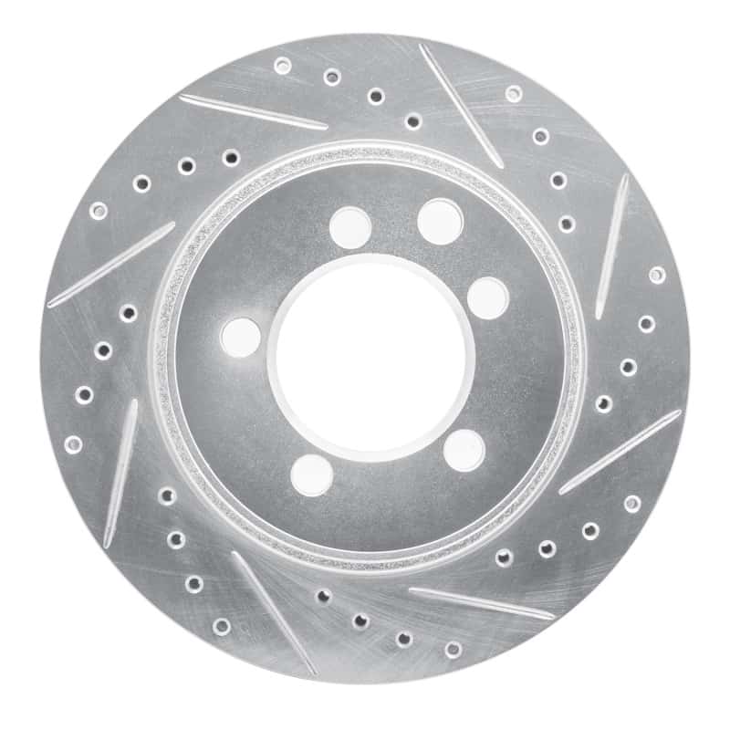 R1 Concepts — R1 74-81 Dodge W150 Front Right Drilled & Slotted Silver Brake Rotor
R1 Brake Rotor Drill - view 1