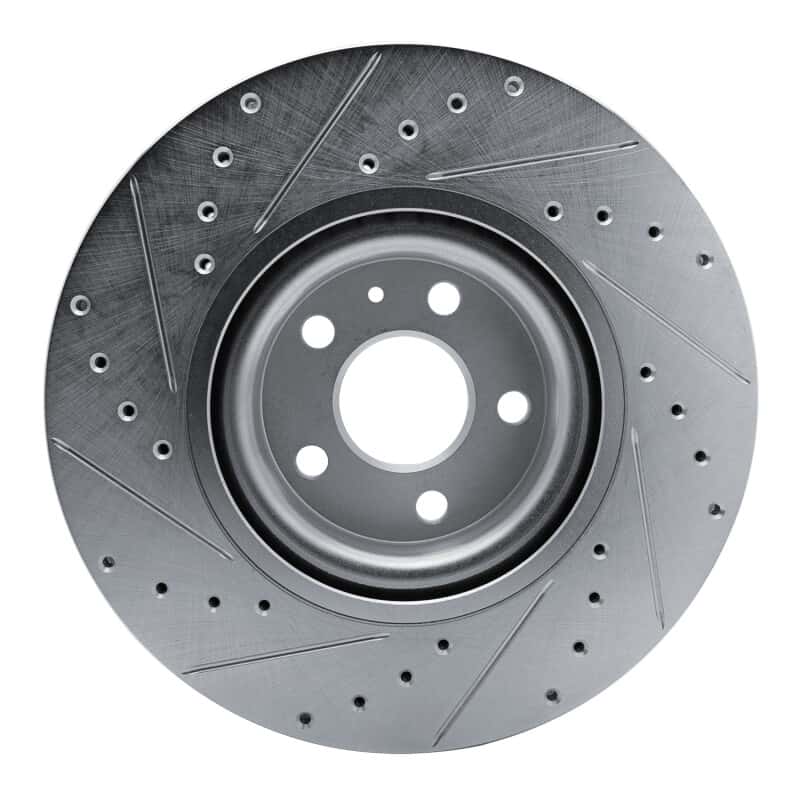 R1 Concepts — R1 17-25 Volvo S90 Front Right Drilled & Slotted Silver Brake Rotor
R1 Brake Rotor Drill - view 5