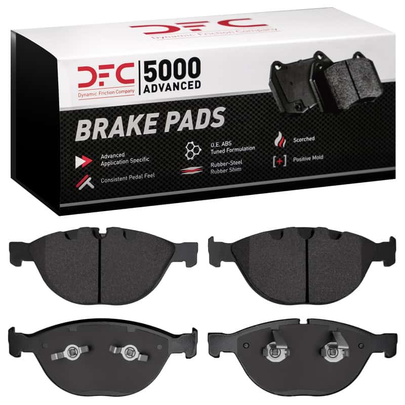 DFC — DFC 04-12 BMW M5 Front 5000 Advanced Low Metallic Brake Pads
DFC Brake Pad Set - view 4