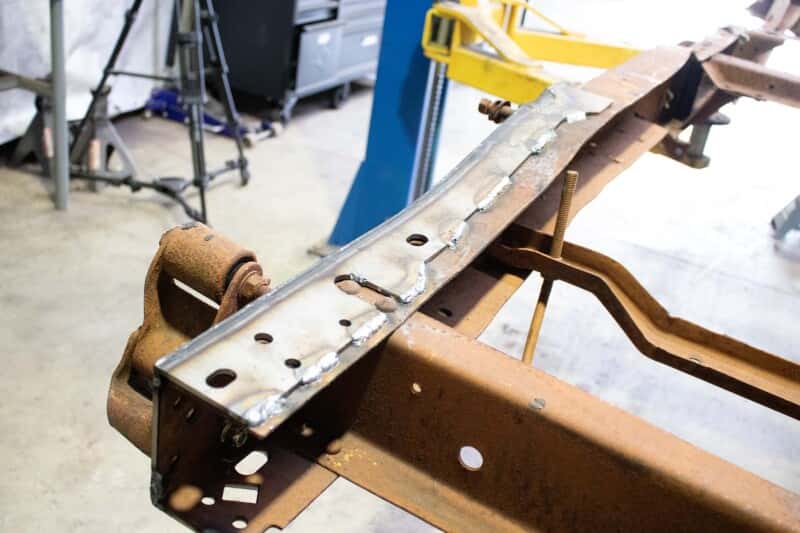 RustBuster — Rust Buster 73-87 Chevy C10 Rear Frame Repair Kit - Right - view 10