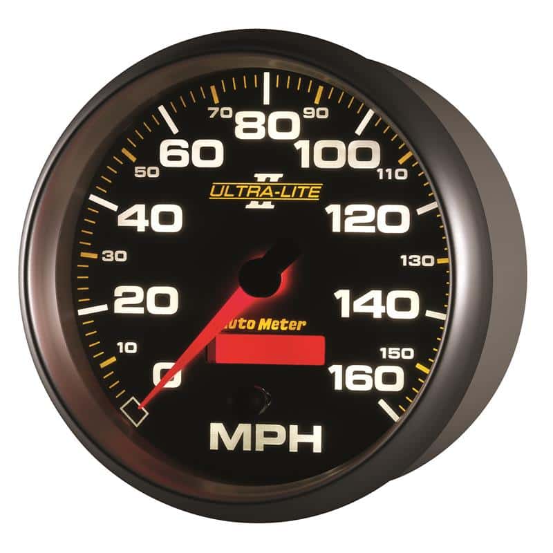 AutoMeter — Autometer Ultra-Lite II 5 Inch 160 MPH FSE Programmable Speedometer
5" SPEEDO, 160 MPH, - view 4