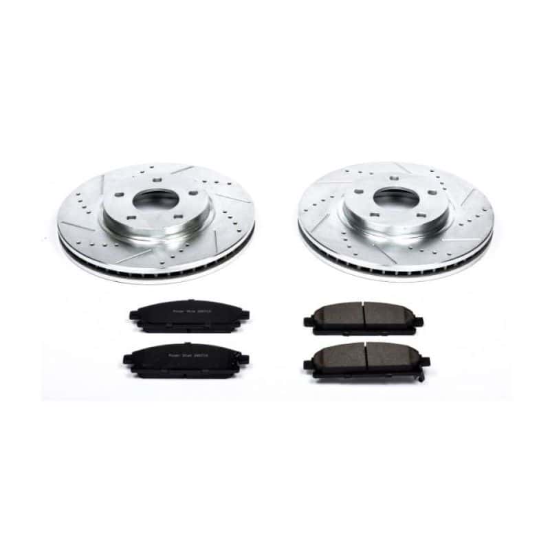 PowerStop — Power Stop 04-09 Nissan Quest Front Z23 Evolution Sport Brake Kit - view 1