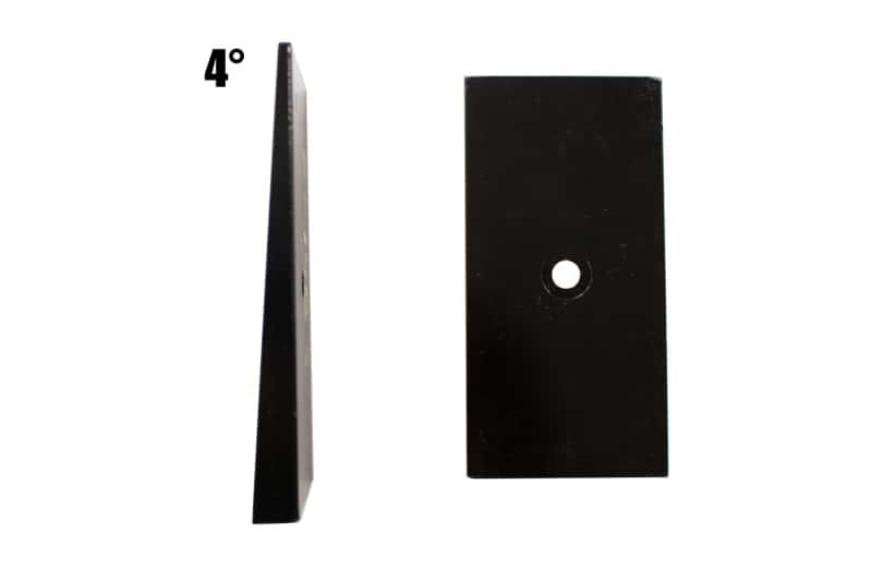 Fishbone Offroad — Fishbone Offroad Universal 4in Leaf Spring Shim - Black - view 1