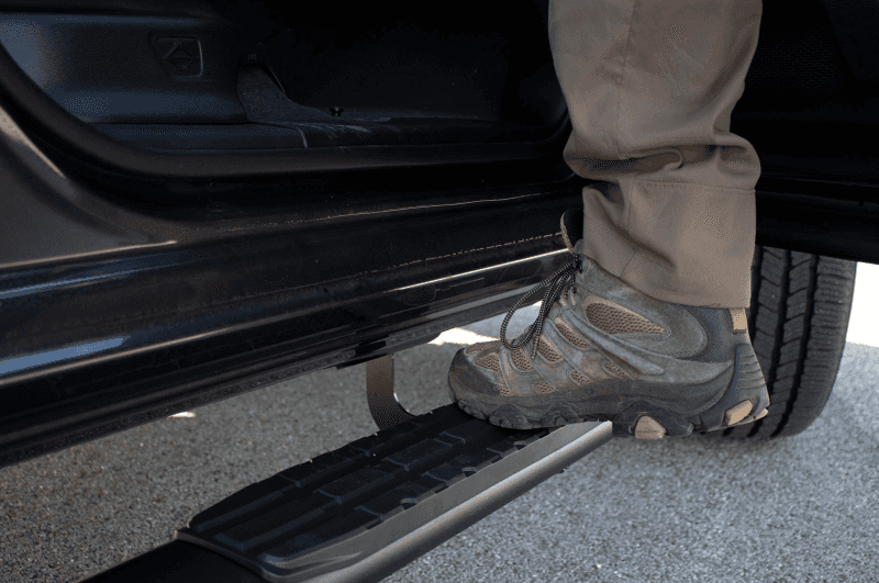 Fishbone Offroad — Fishbone Offroad 2019+ Dodge Ram 1500 Quad Cab Oval Side Steps - Black Textured - view 5