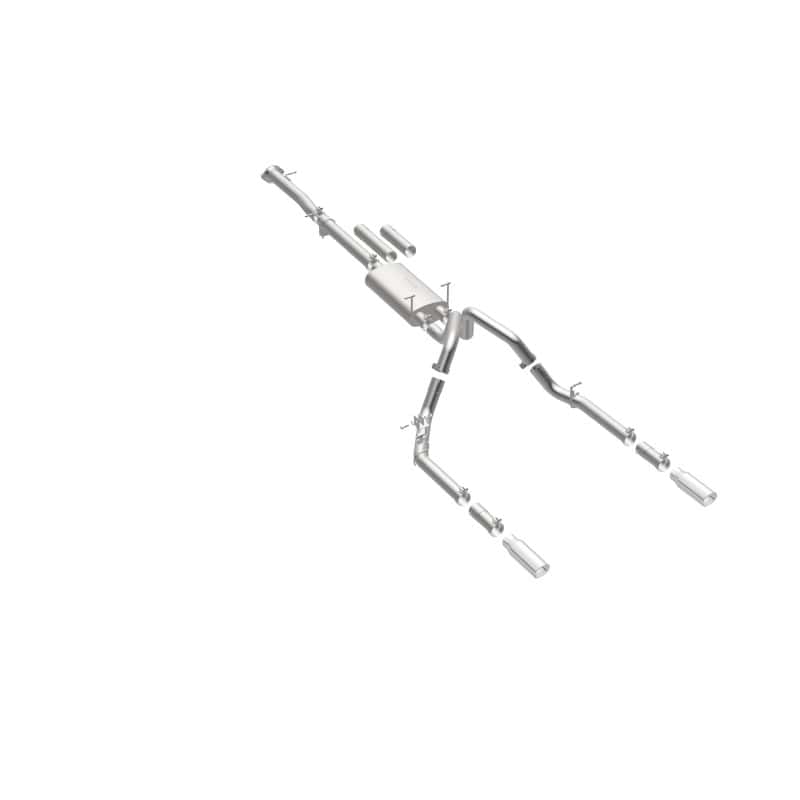 Magnaflow — MagnaFlow Stainless Cat-Back Exhaust 2015 Chevy Silverado 2500HD 6.0L Dual Split Rear Exit 4in
Cat-Back - view 20