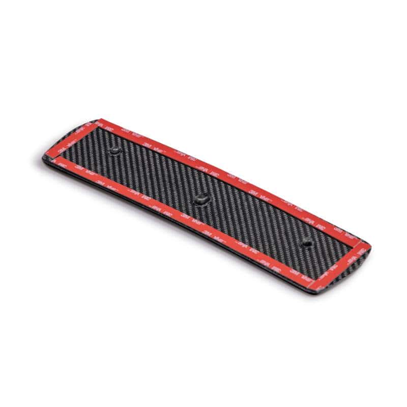 Anderson Composites — Anderson Composites 2024 Ford Mustang Carbon Fiber Spoiler Applique (Cover Center Holes) - view 4