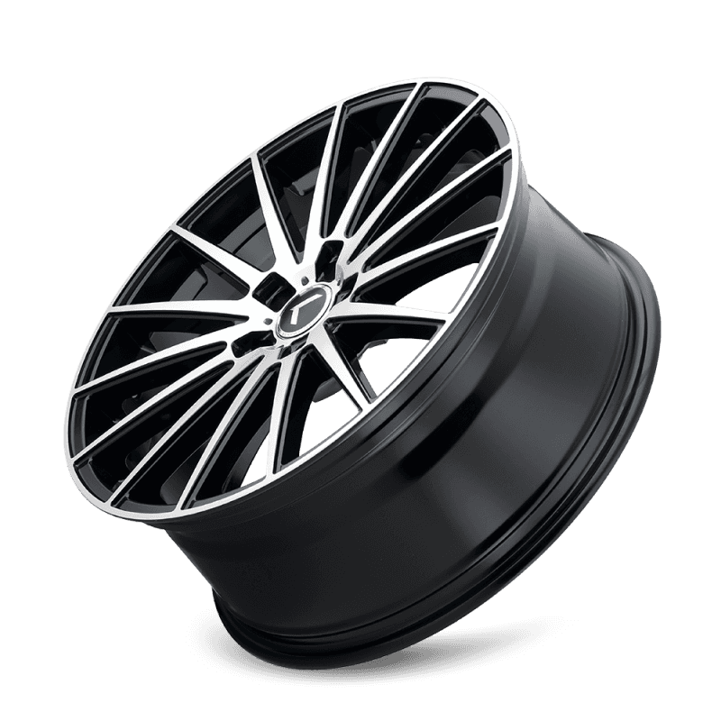 Kraze Wheels — Kraze KR191 Stunna 18x8 / 5x120 BP / 40mm Offset / 74.1mm Hub Matte Black Machined Wheel
KRAZE KR191 - view 3