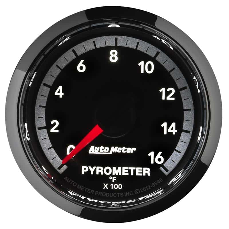 AutoMeter — Autometer Gen4 Dodge Factory Match 52.4mm Full Sweep Electronic 0-1600 Deg F EGT/Pyrometer Gauge
2-1/16" PYROMETER, 0 - view 4