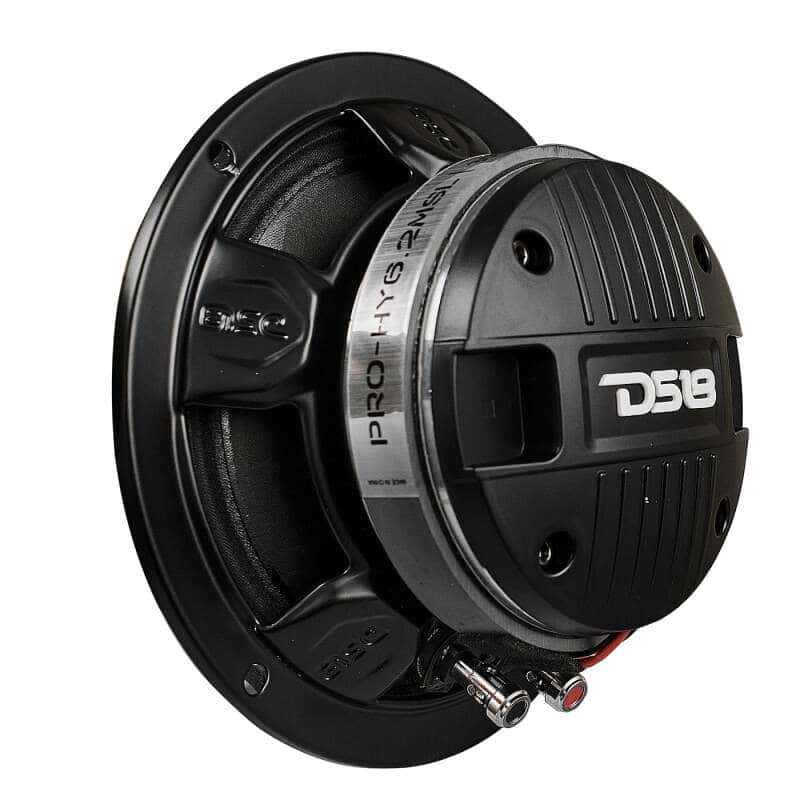 DS18 — DS18 6.5in 150 Watts RMS 2 ohm Mid-Range Loudspeaker Shallow Grill Included - view 2