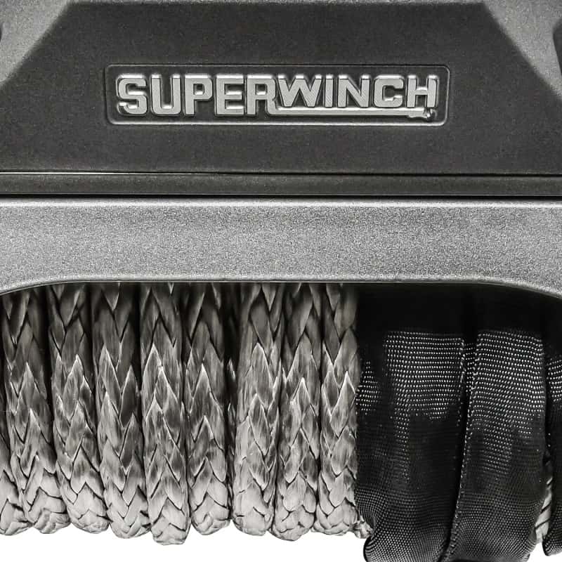 Superwinch — Superwinch 12000 LBS 12V DC 3/8in x 80ft Synthetic Rope SX 12000SR Winch - Graphite
Winch - view 6